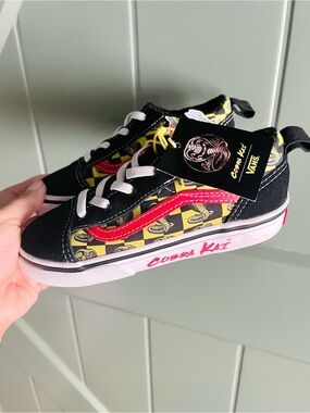 VANS & COBRA KAI COLLAB Toddler size 10 NWT
